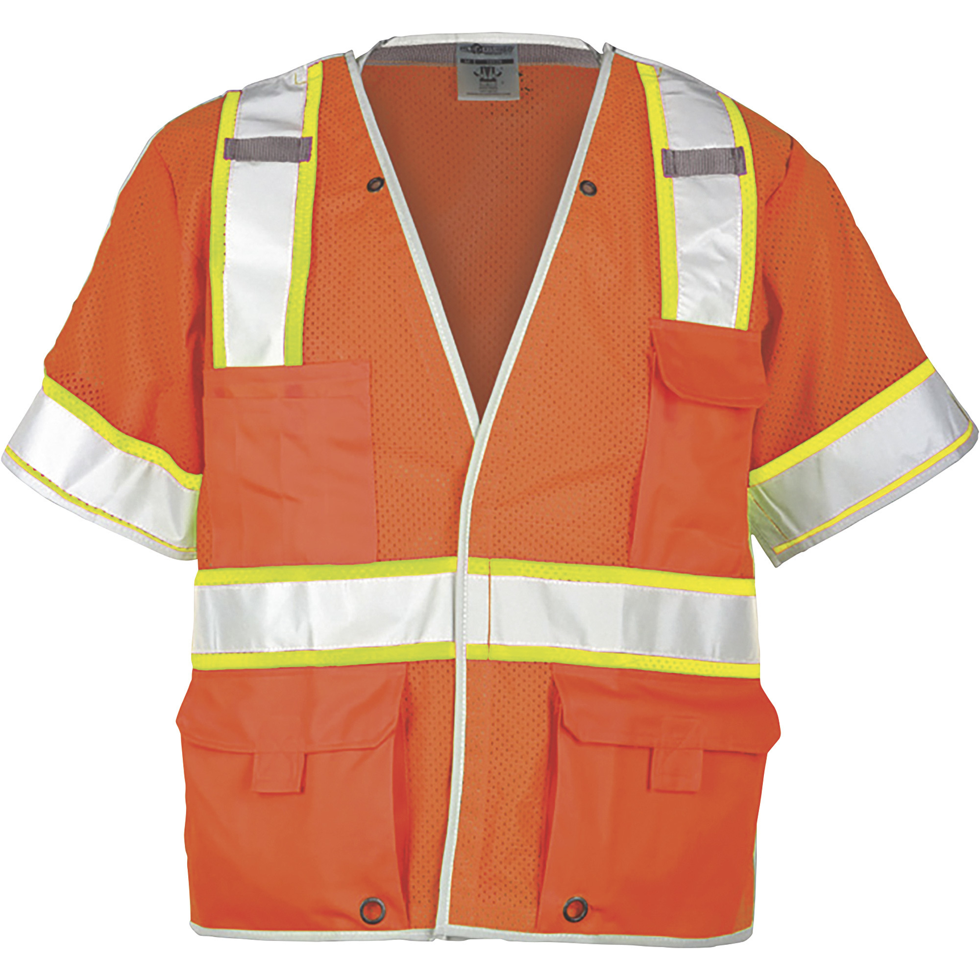 Kishigo Men's Class 3 High-Visibility Premium Brilliant Series Breakaway Vest